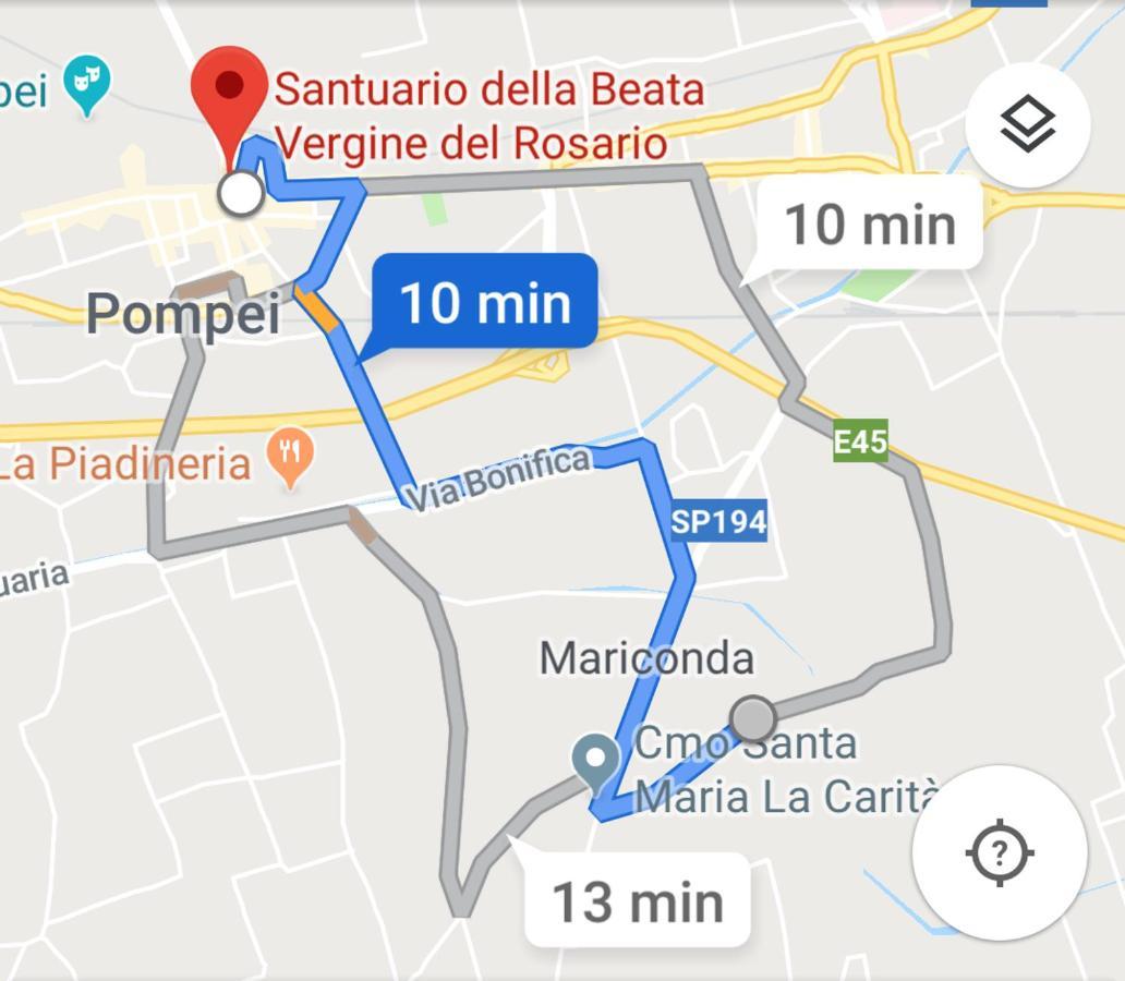 Villa Rosa Pompei Studios Santa Maria La Carita Экстерьер фото
